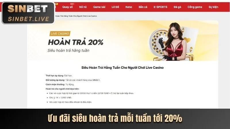Thực hiện gửi tiền lần đầu để nhận ưu đãi